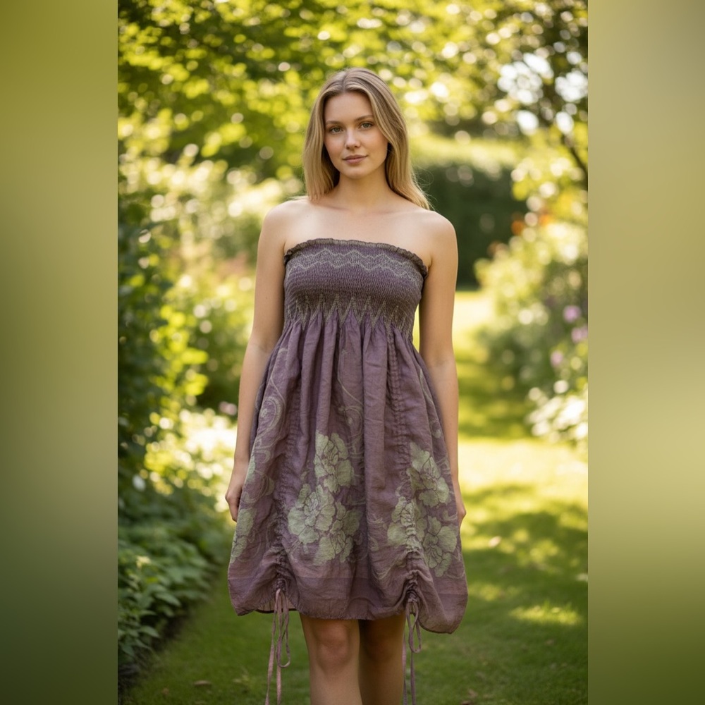 Lapis Lavender Textured Fabric
